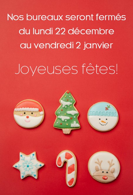 Fermeture des fêtes